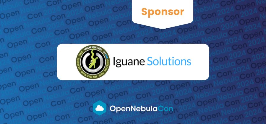 Iguane Solutions, patrocinador de OpenNebulaCon 2024